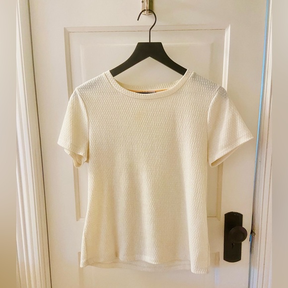 Anthropologie Kiara Foil Print tee - size S - Picture 1 of 4